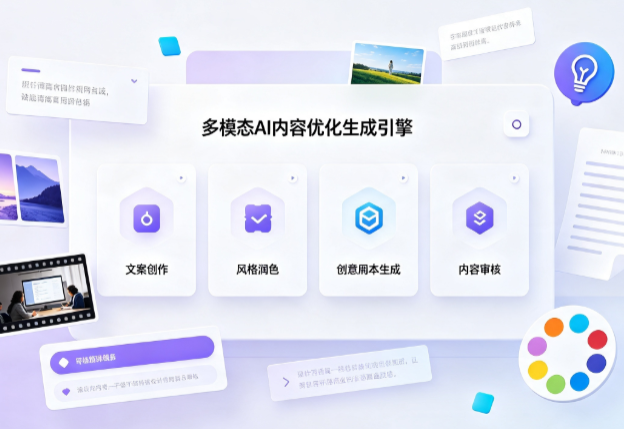 丰满区AI智能内容优化创新 多模态生成技术丰富数字内容创作生态